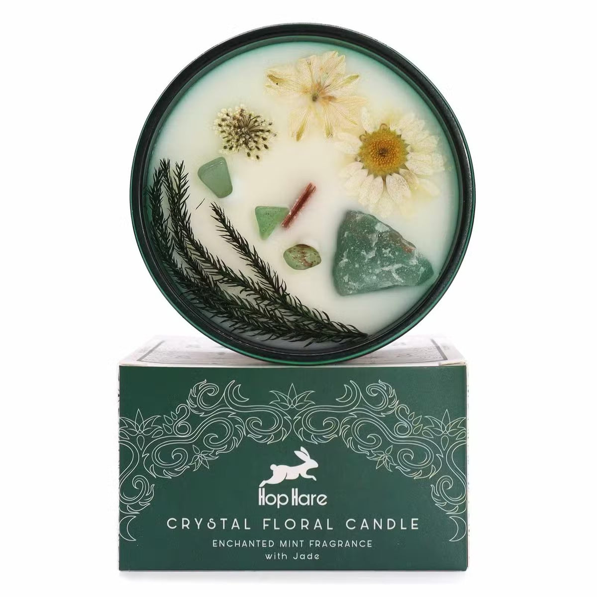 The Magician - Crystal Magic Flower Candle