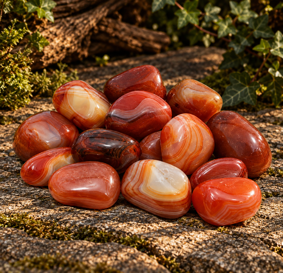 Carnelian Tumble Stone