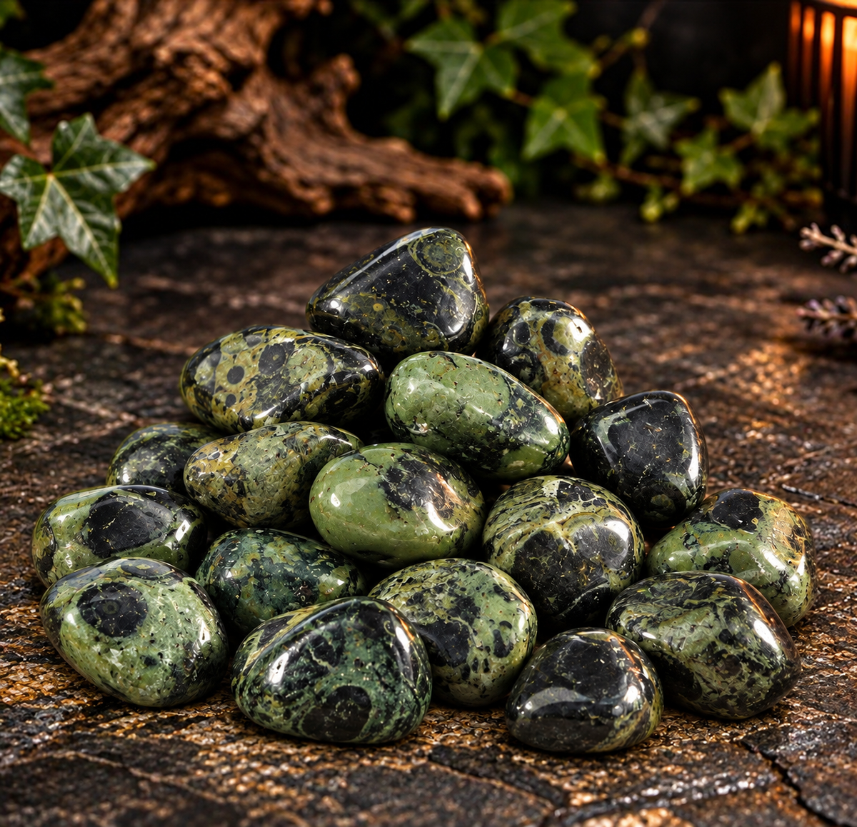 Kambaba Jasper Tumble Stone