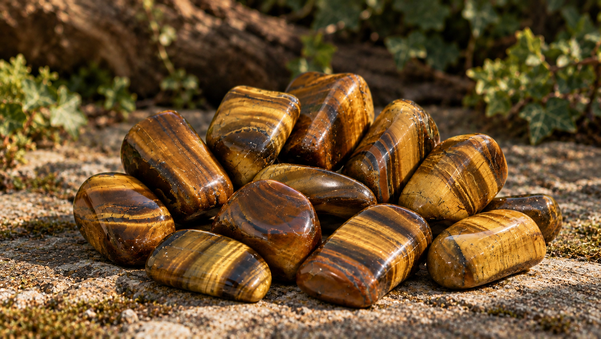 Tigers Eye Tumble Stone