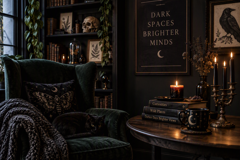 Gothic & Alternative Décor: Why We're Bringing Darkness Home Again