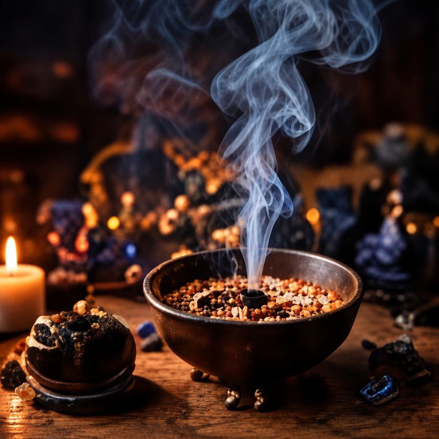 Refined incense and cleansing image