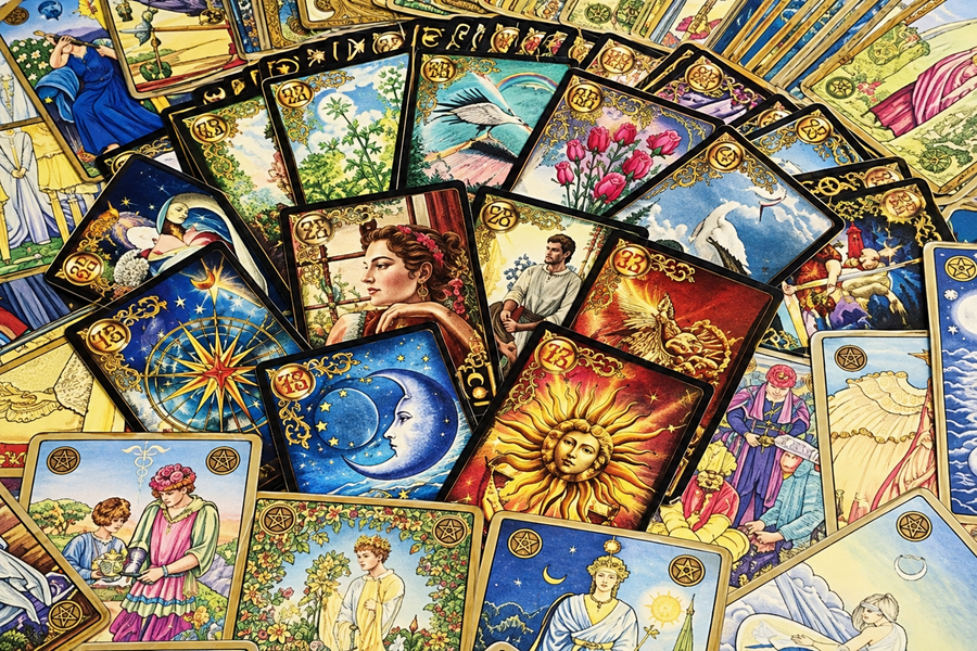 Tarot card spread clarity enhancement