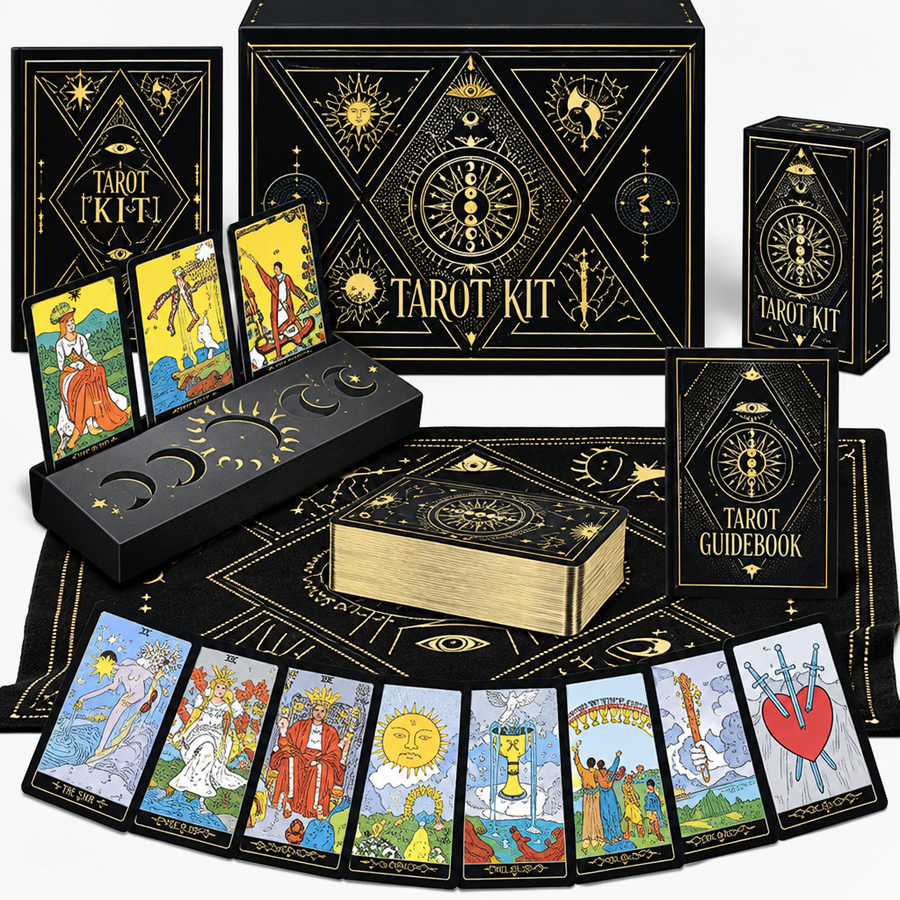Tarot display clarity enhancement