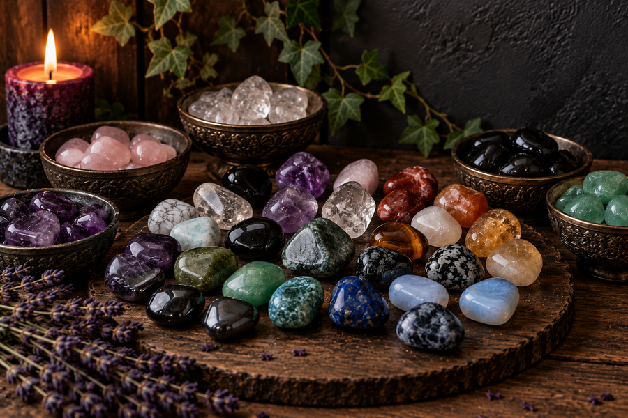 tumble stones