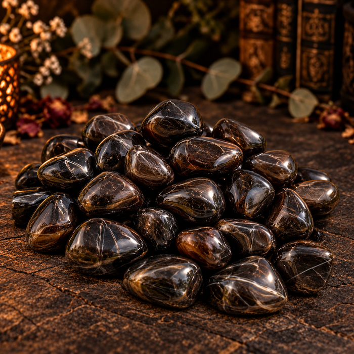 Black Obsidian Tumble Stone