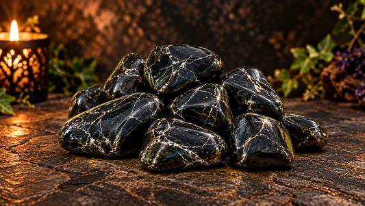 Black Tourmaline Tumble Stone