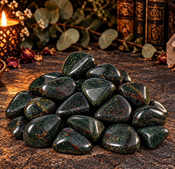 Bloodstone Tumble Stone