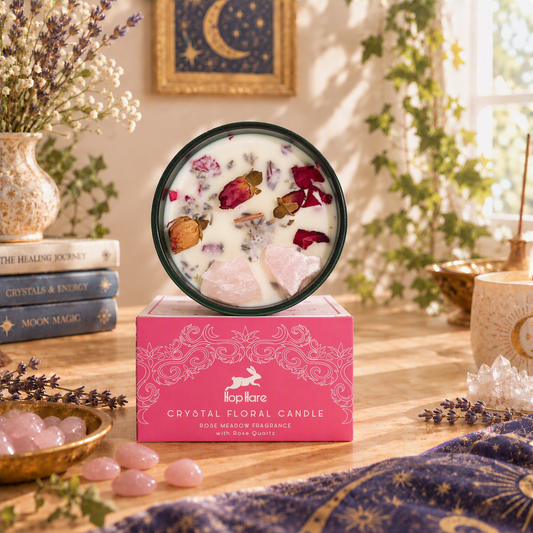 The Lovers - Crystal Magic Candle