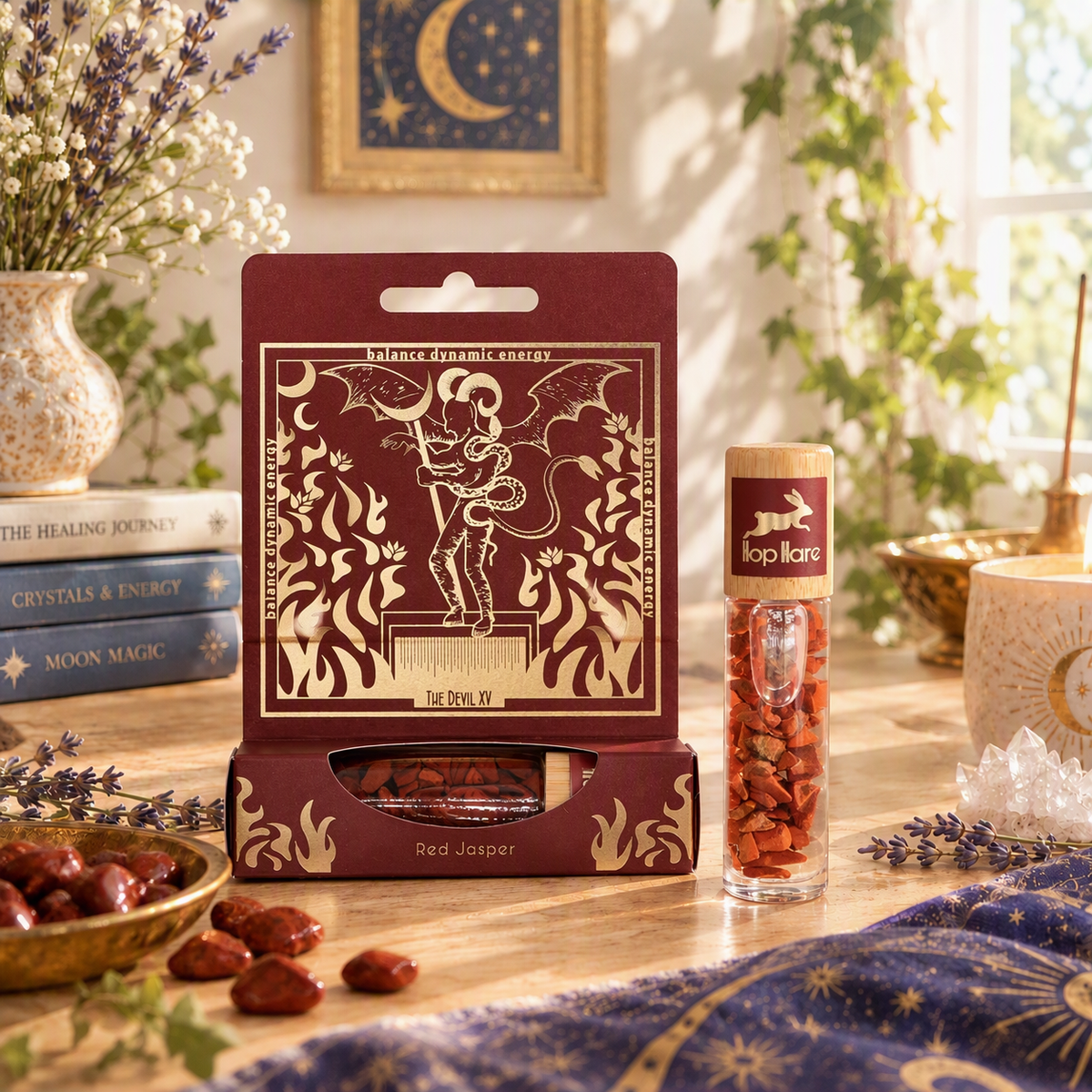 The Devil - Essential Oil Gemstone Roll On