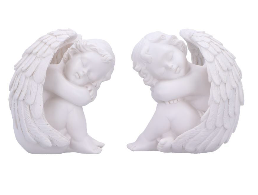 Cherub Slumber (Set of 2) 12cm