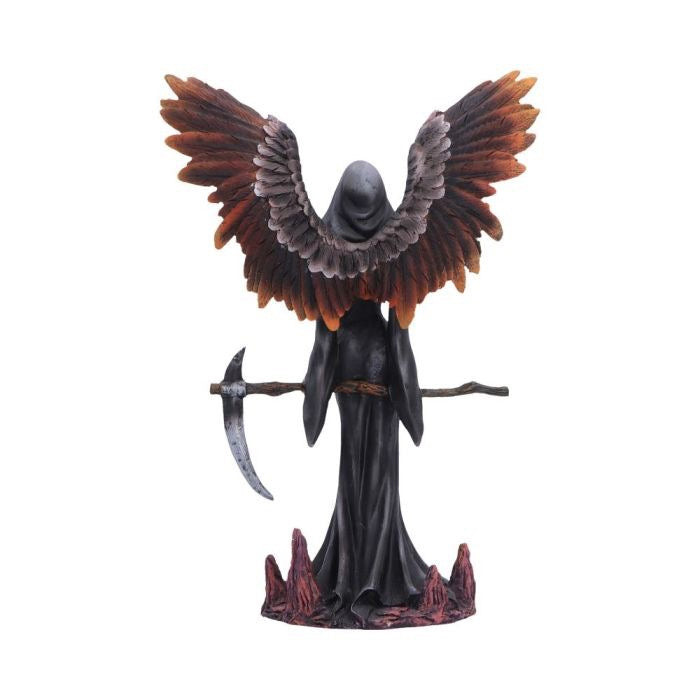 Take My Soul Gothic Female Reaper with Scythe Figurine 23.5cm