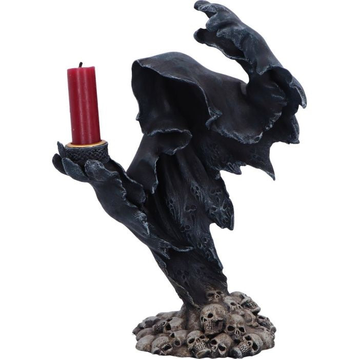 Flicker of Fate Gothic Candle Holder 24cm