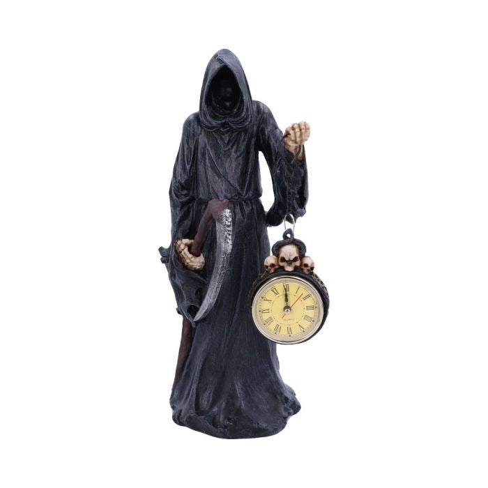 The Reaping Figure Holding Clock