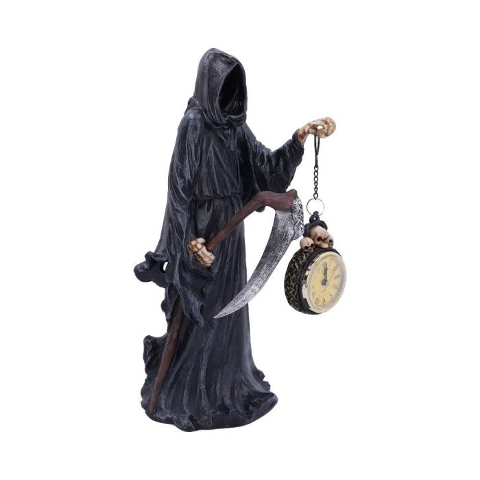 The Reaping Figure Holding Clock