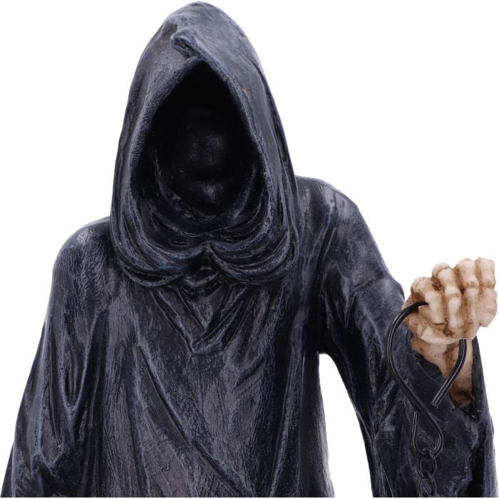 The Reaping Figure Holding Clock