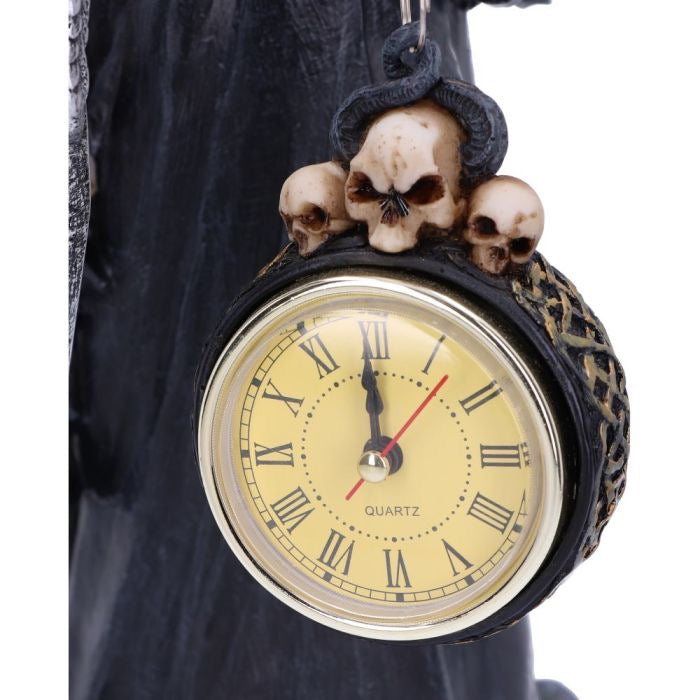The Reaping Figure Holding Clock