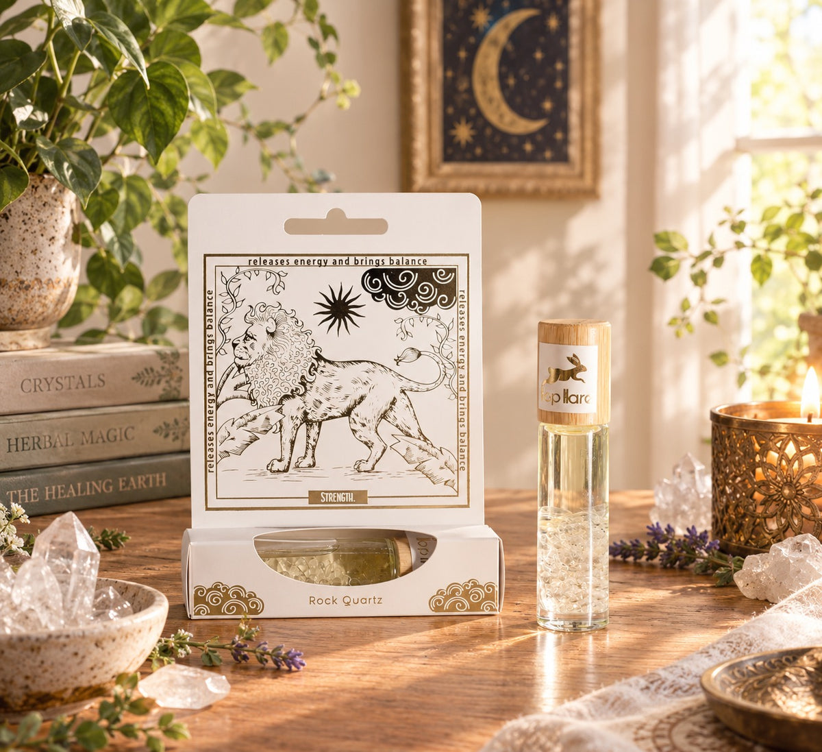 The Lion - Essential Oil Gemstone Roll On