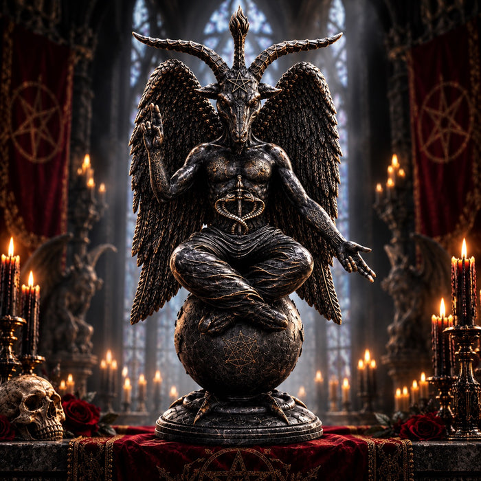 Baphomet Antiquity (Large) Occult Ornament 38cm