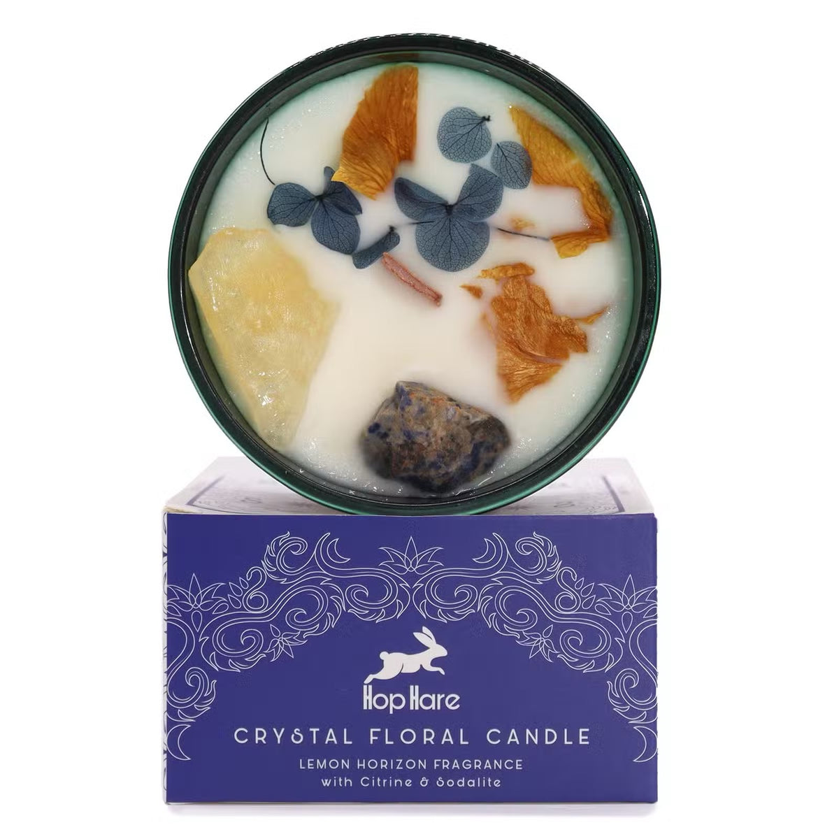 The Sun - Crystal Magic Flower Candle