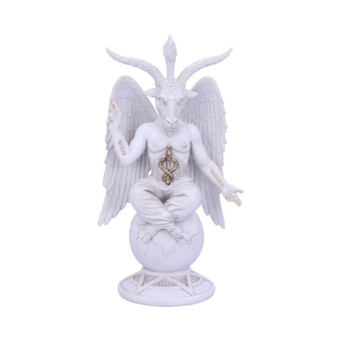 Dark Lord 25cm White Baphomet Figurine