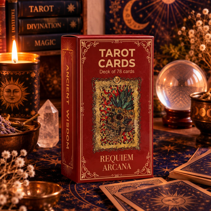 Requiem Arcana Tarot Cards with Guide Book