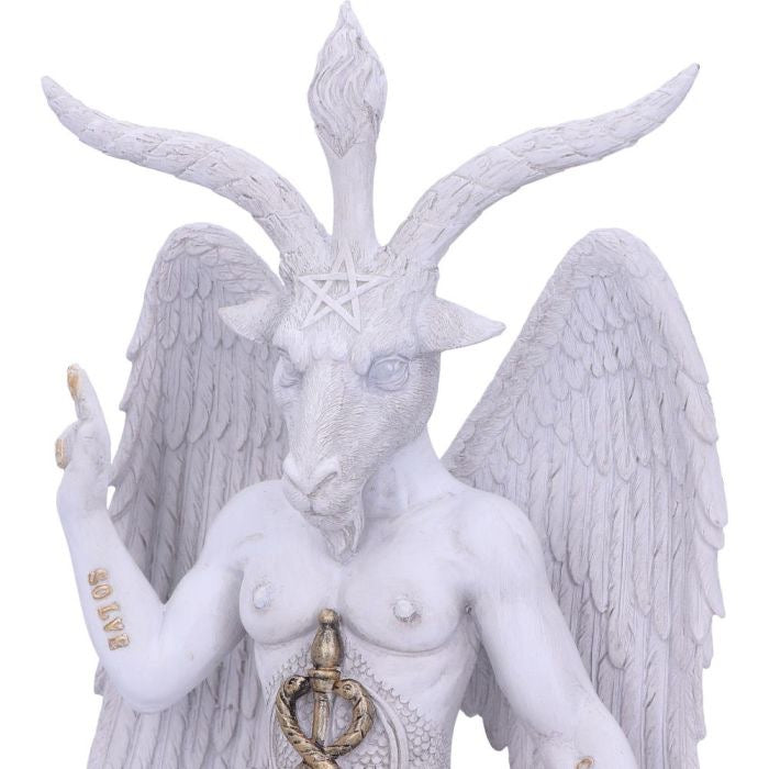 Dark Lord 25cm White Baphomet Figurine