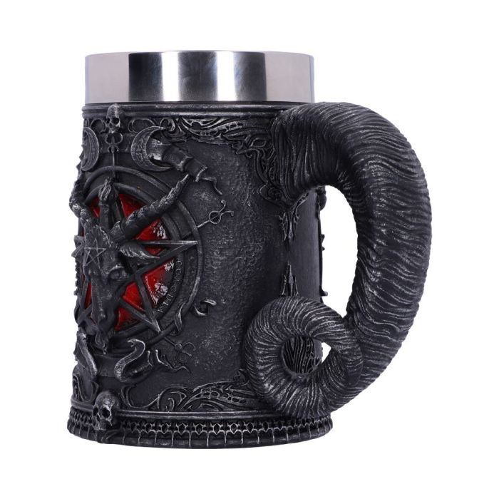 Baphomet Sabatic Goat Diety Tankard 16.5cm
