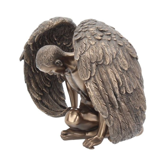 Angels Rest Figurine Bronze Naked Angel Ornament