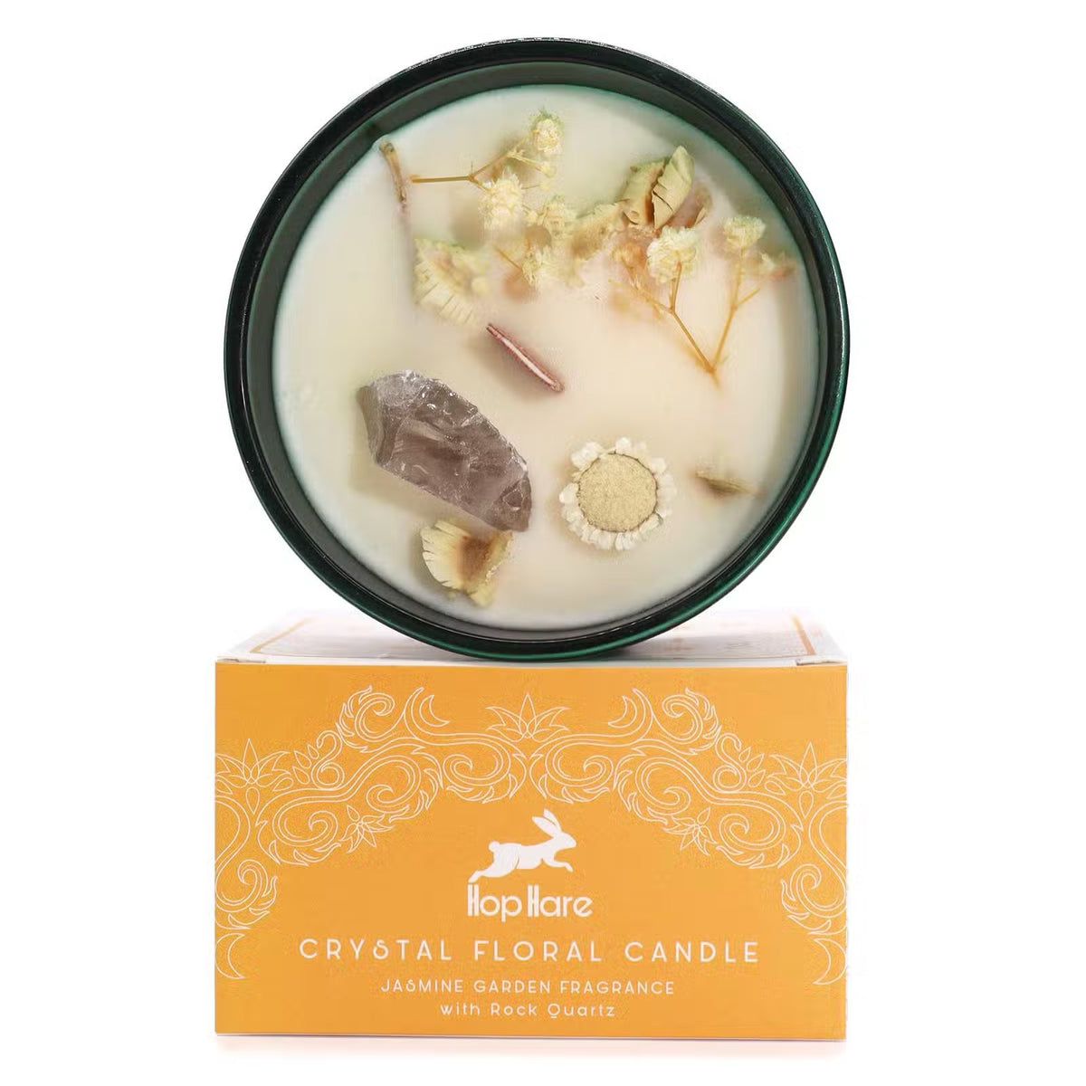 The Lion - Crystal Magic Flower Candle