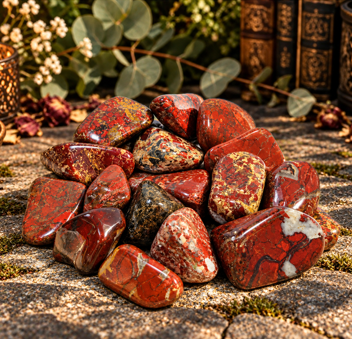 Brecciated Jasper Tumble Stone