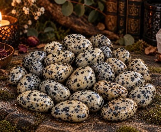 Dalmatian Jasper Tumble Stone