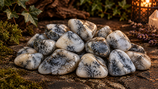 Dendritic Opal Tumble Stones