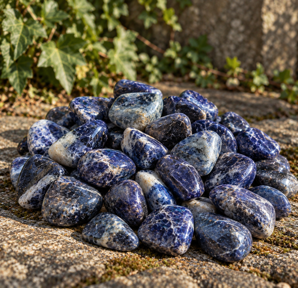 Iolite Tumble Stone