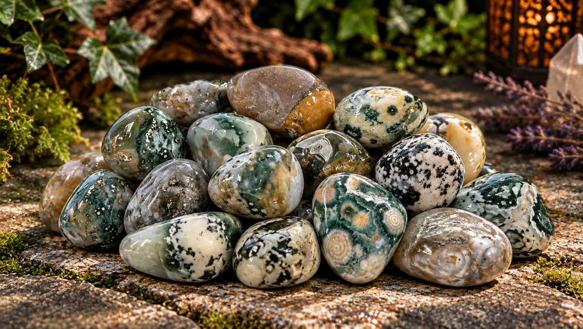 Ocean Jasper Tumble Stone