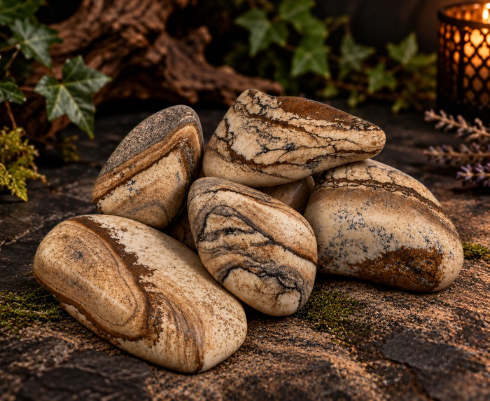 Picture Jasper Tumble Stone