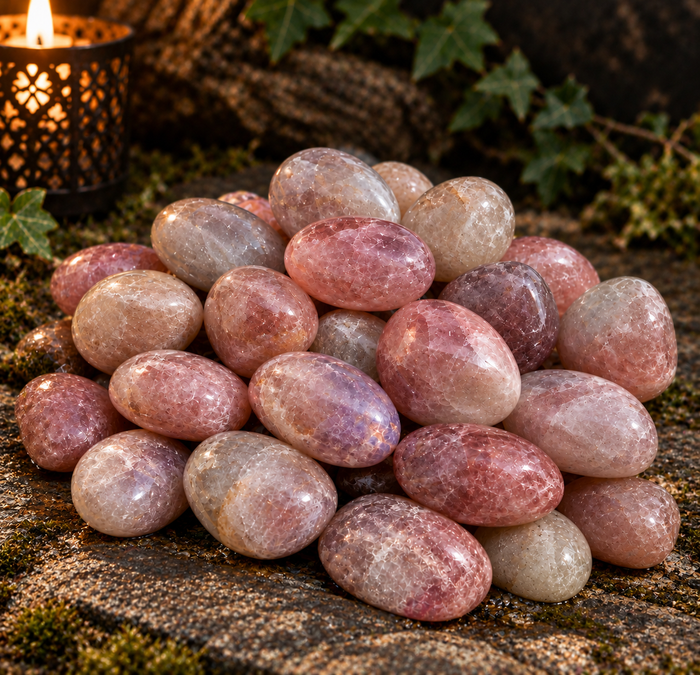 Pink Amethyst Tumble Stone