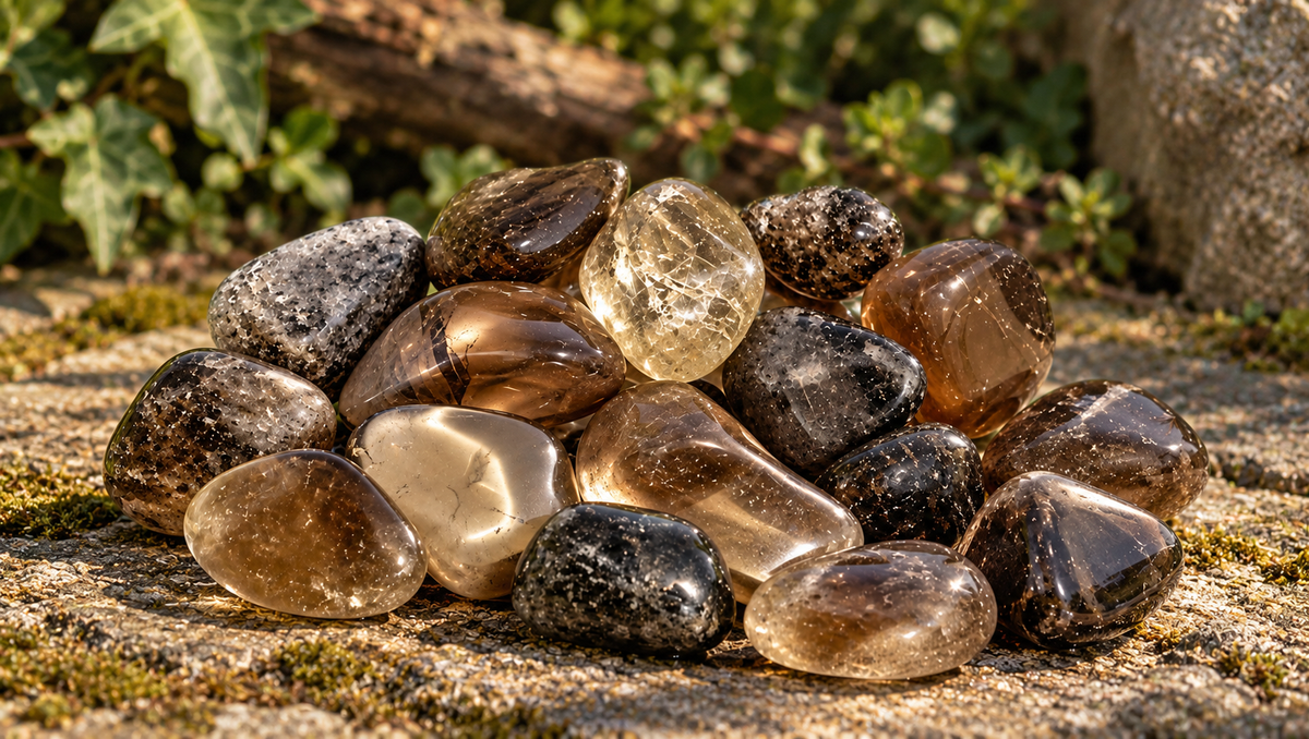 Smoky Quartz Tumble Stone