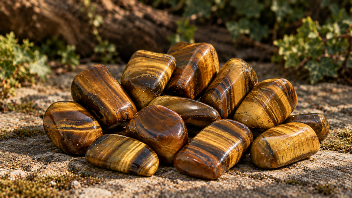 Tigers Eye Tumble Stone