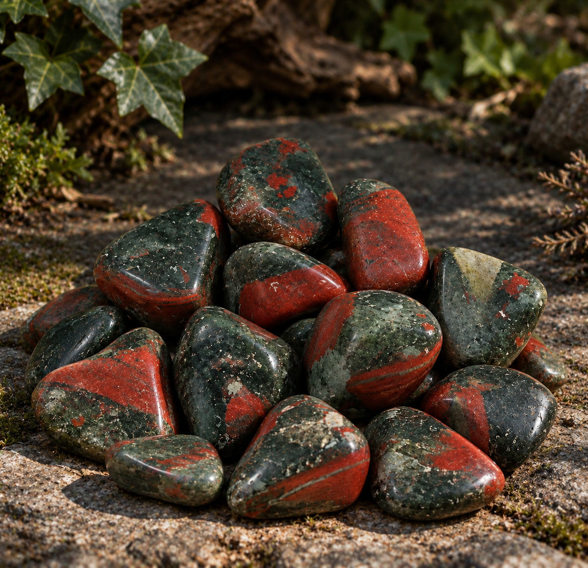 Vulcan Jasper Tumble Stone