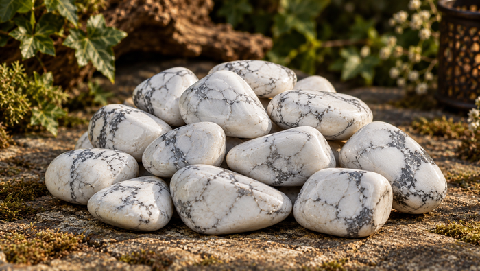 White Howlite Tumble Stone