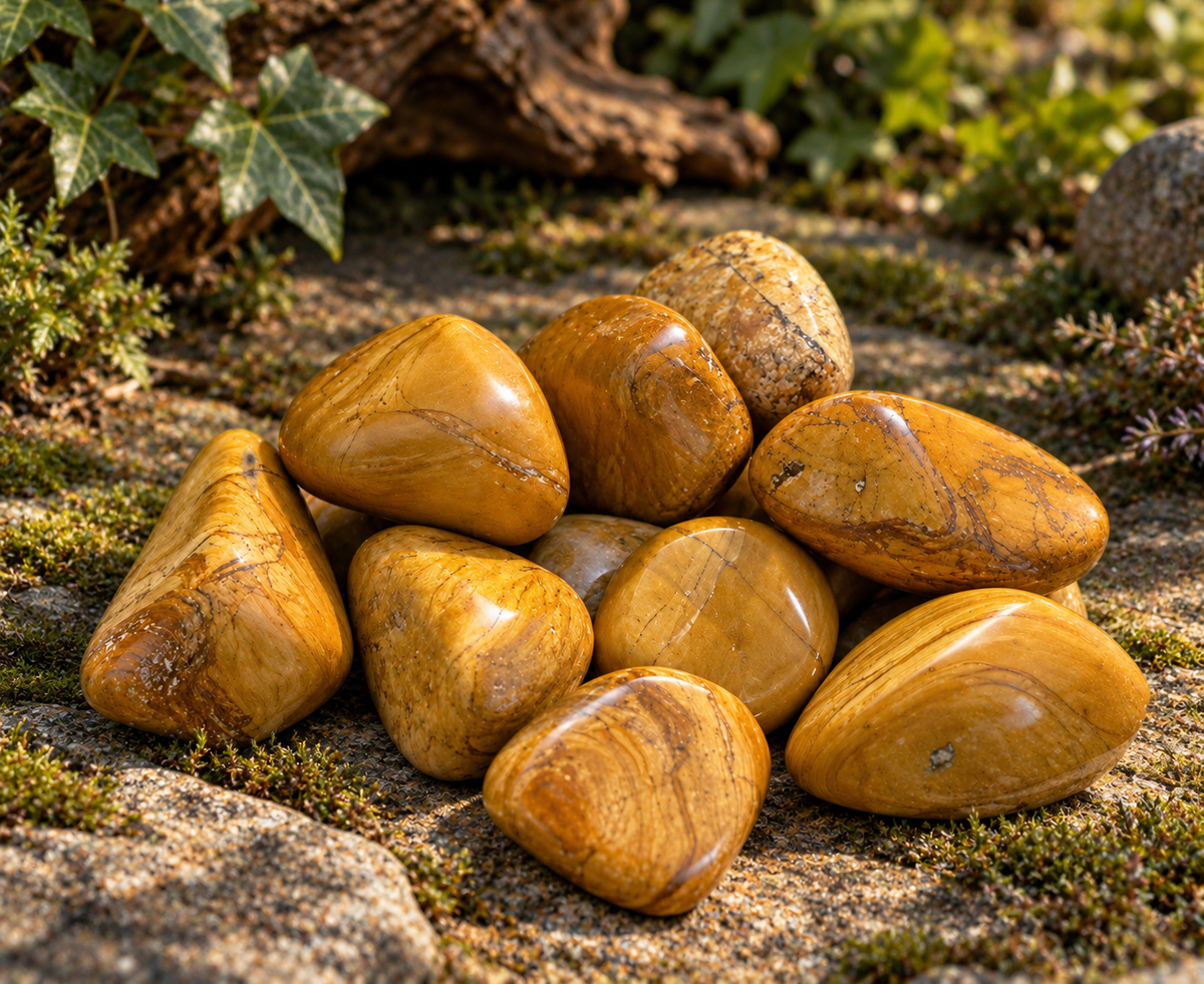 Yellow Jasper Tumble Stone
